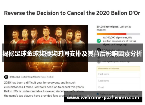 揭秘足球金球奖颁奖时间安排及其背后影响因素分析