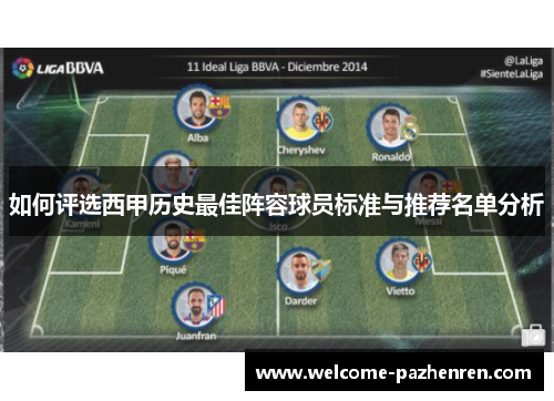 如何评选西甲历史最佳阵容球员标准与推荐名单分析